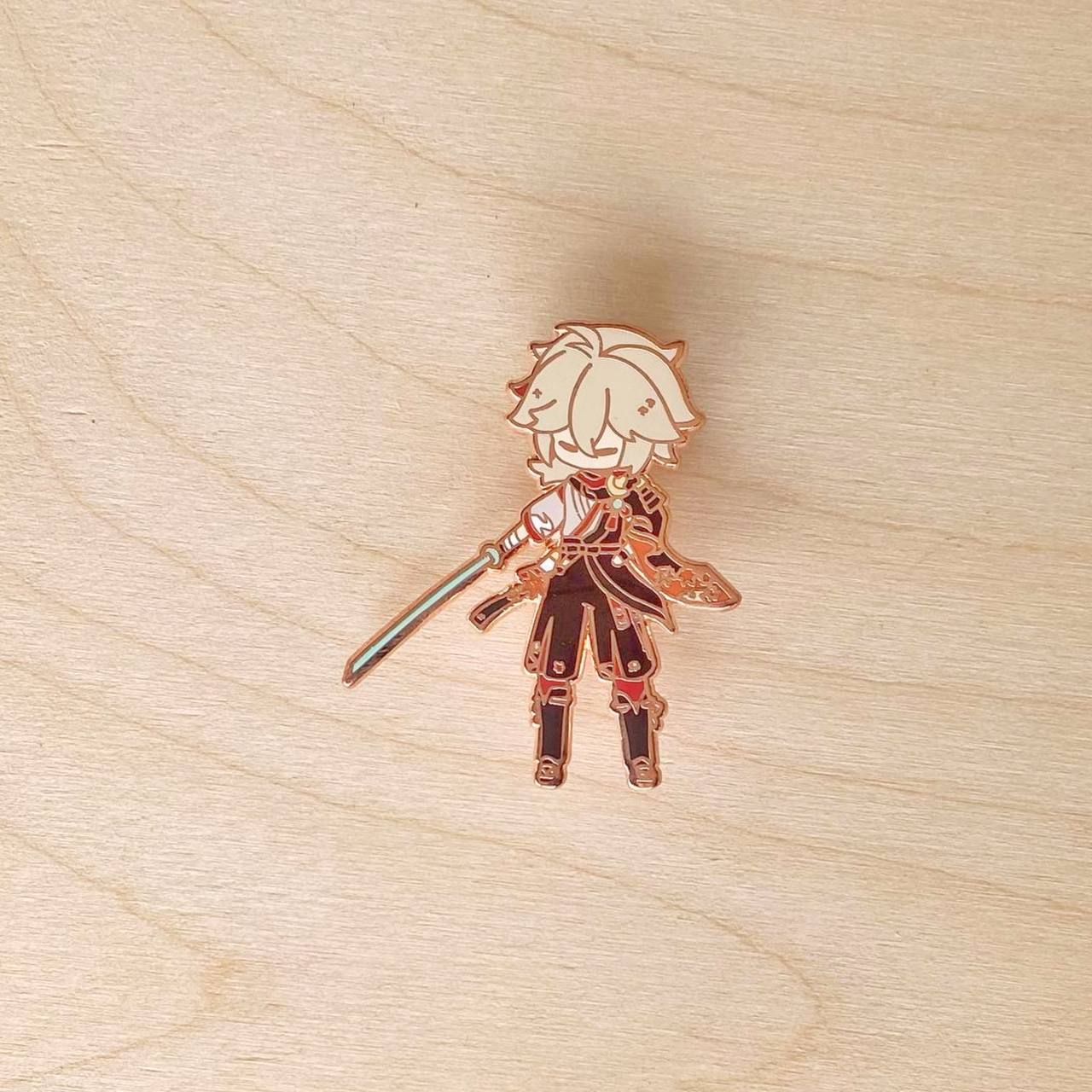 Kazuha Enamel Pin