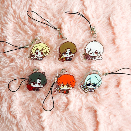 Mystic Messenger Phone Charms