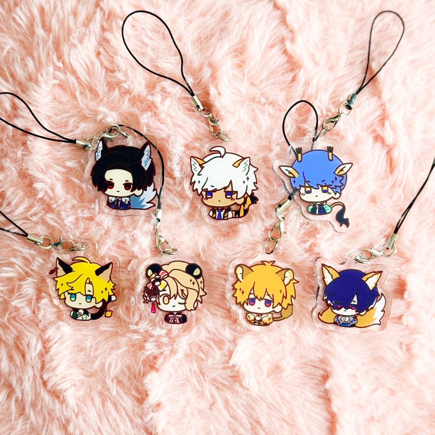 Obey Me Phone Charms
