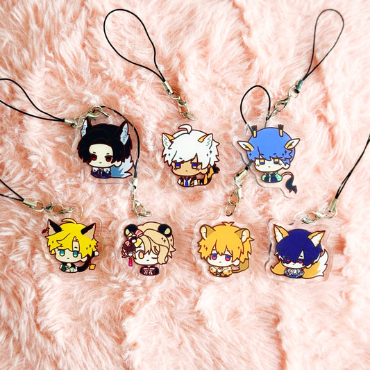 Obey Me Phone Charms