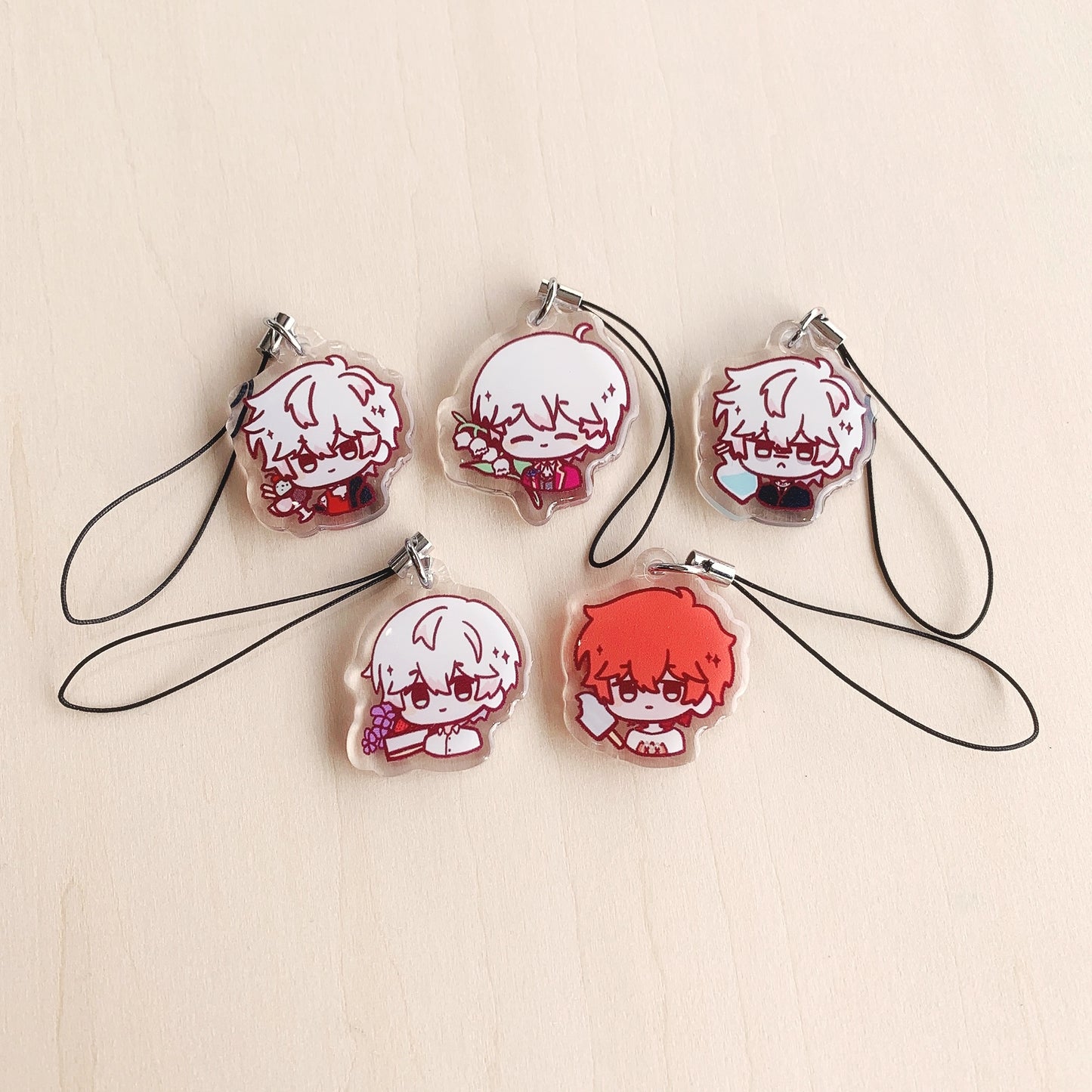 Mystic Messenger Saerans Phone Charms